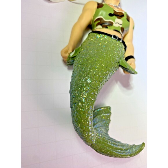 December Diamonds SARGE Christmas Ornament In Original Box Merman RETIRED 2006 - Picture 7 of 16